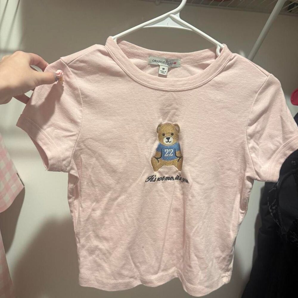 Unbranded Women's Pink T-shirt
